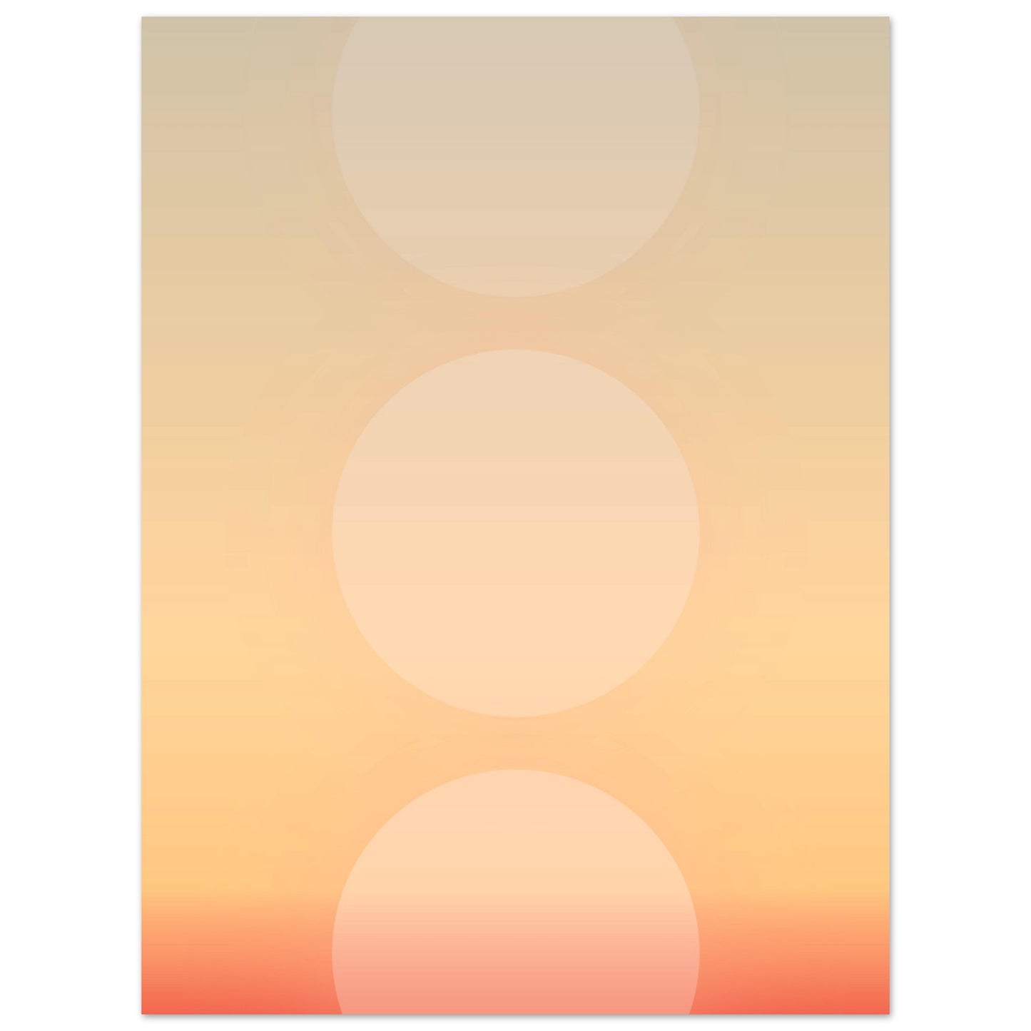 Color study #1 - Sunset in Telde