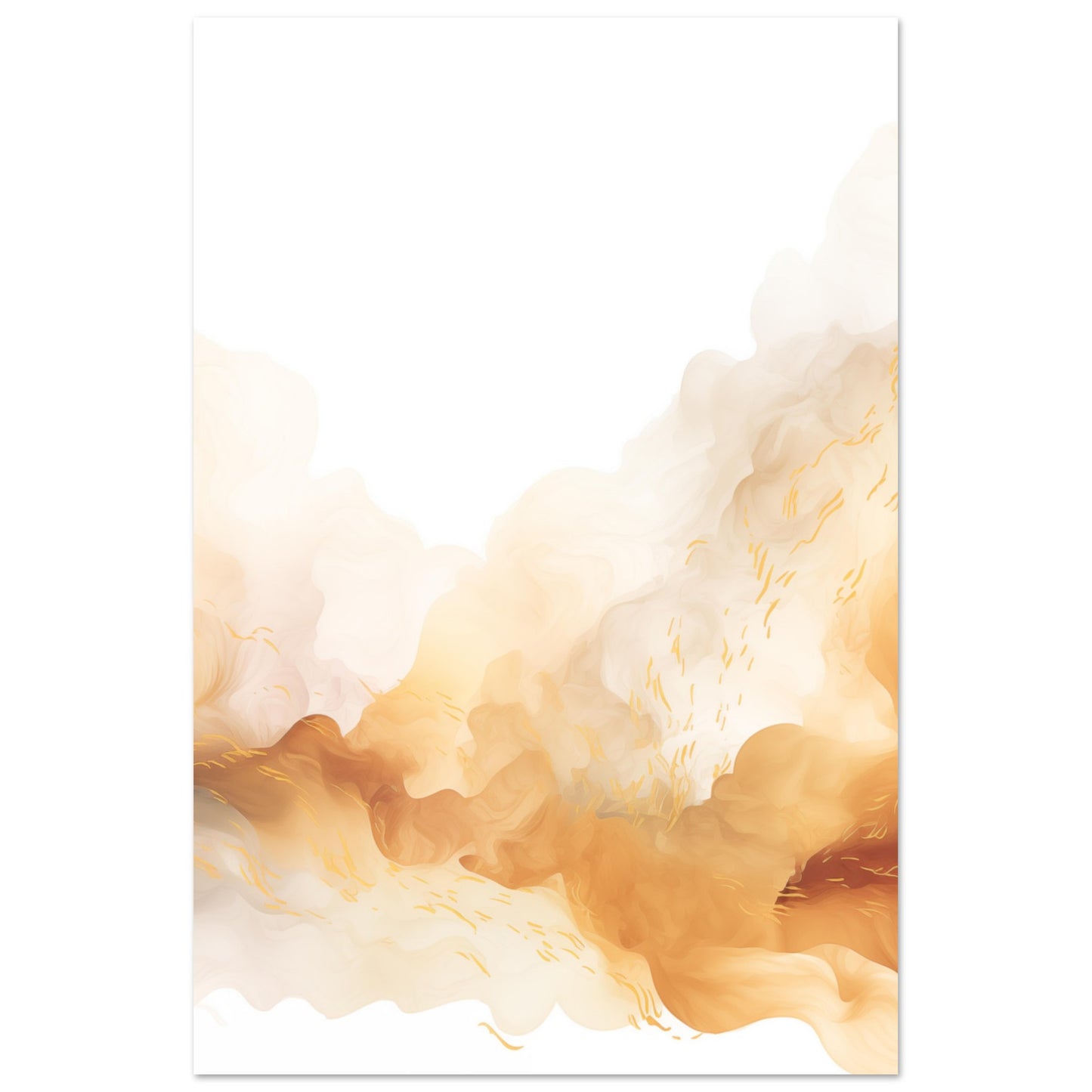 Clouds - white and beige #3