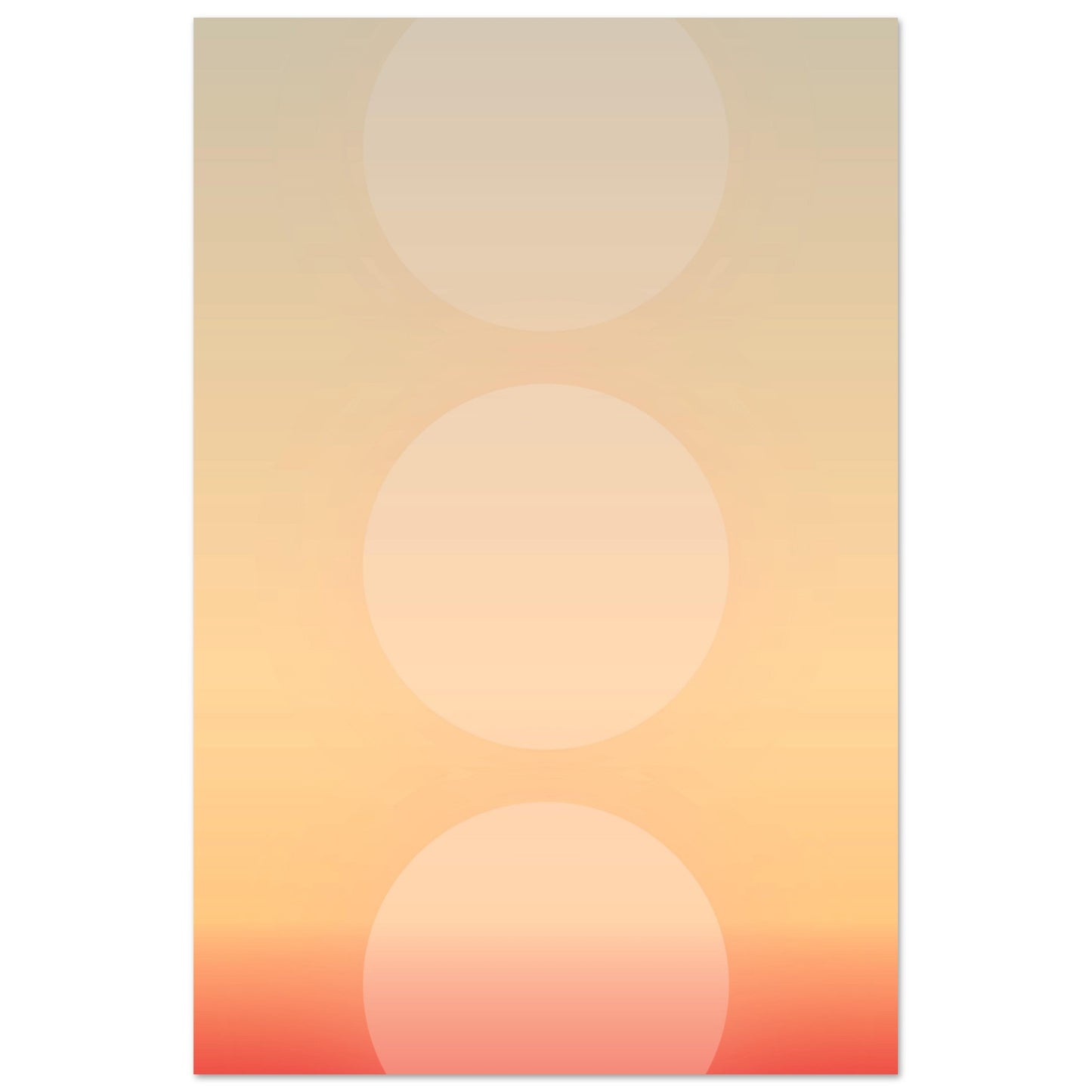 Color study #1 - Sunset in Telde