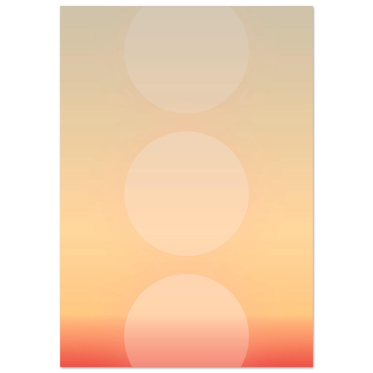 Color study #1 - Sunset in Telde