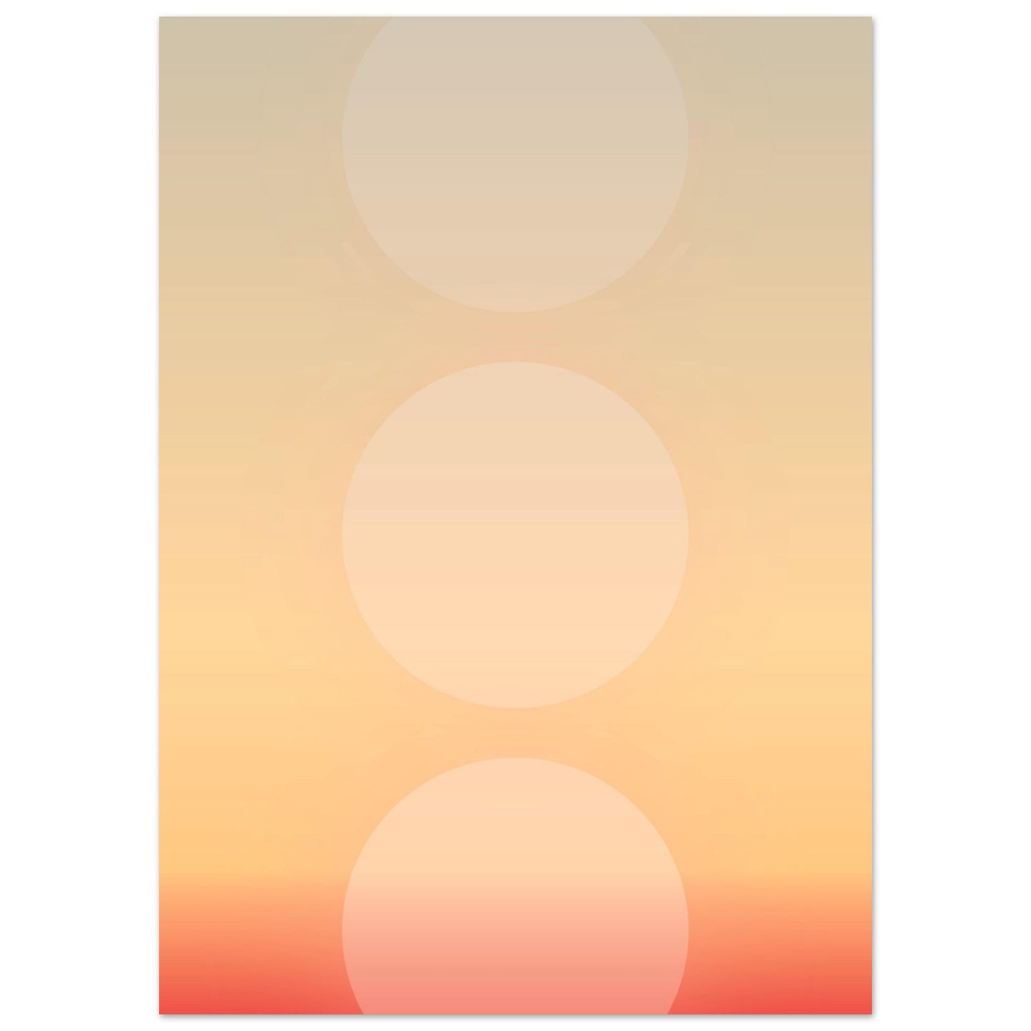 Color study #1 - Sunset in Telde