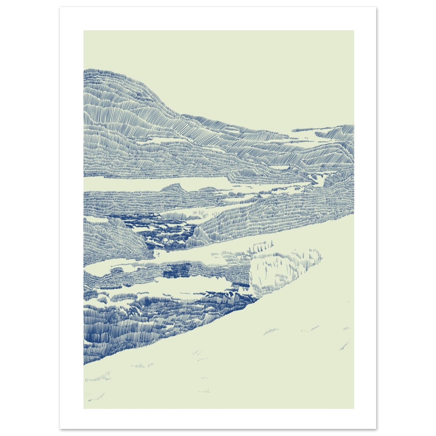 Linescape #3 Aurlandsdalen