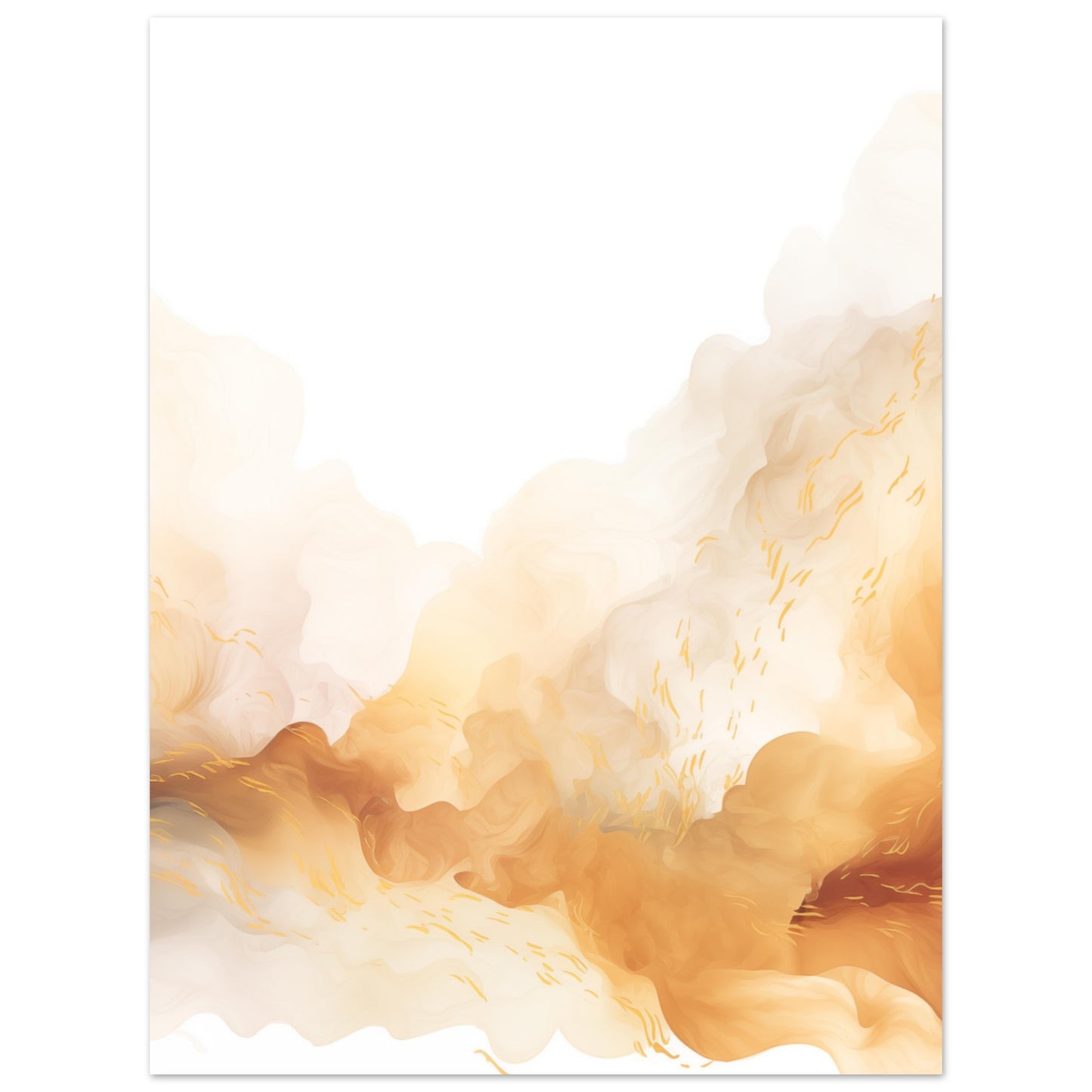 Clouds - white and beige #3