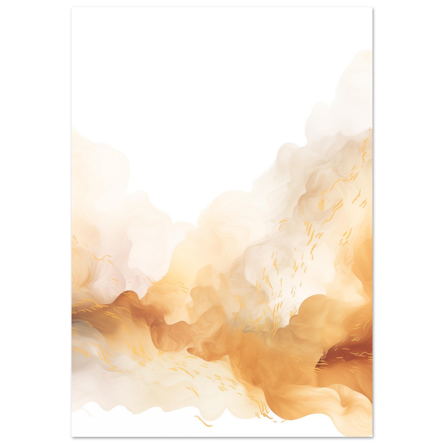 Clouds - white and beige #3