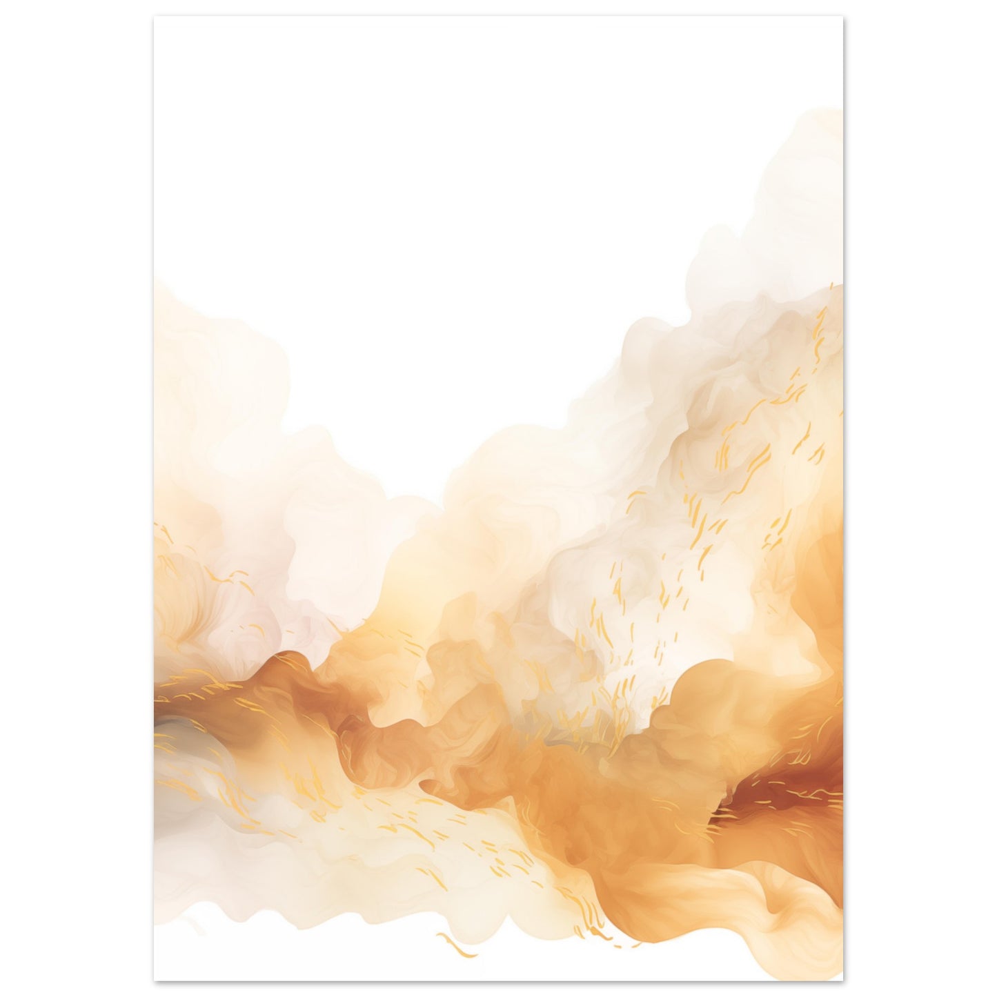 Clouds - white and beige #3