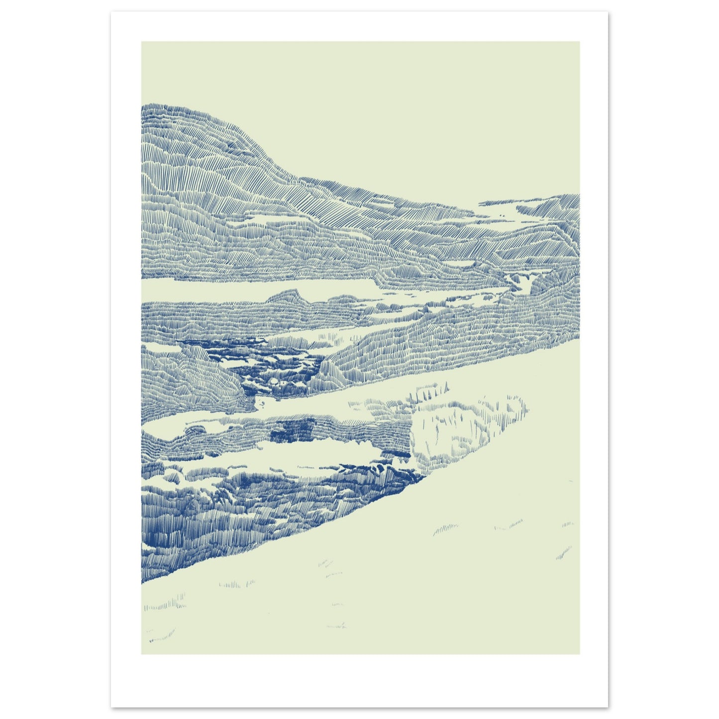 Linescape #3 Aurlandsdalen