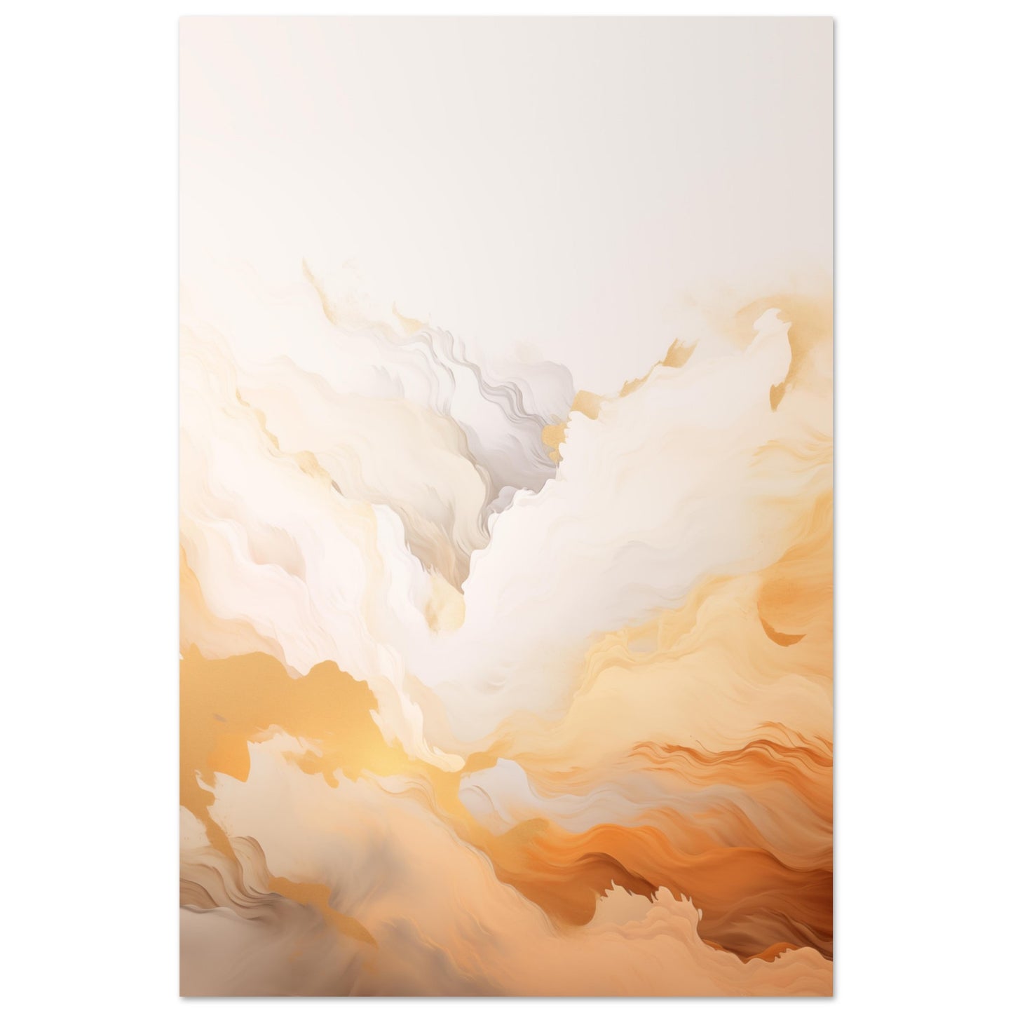 Clouds - white and beige #4