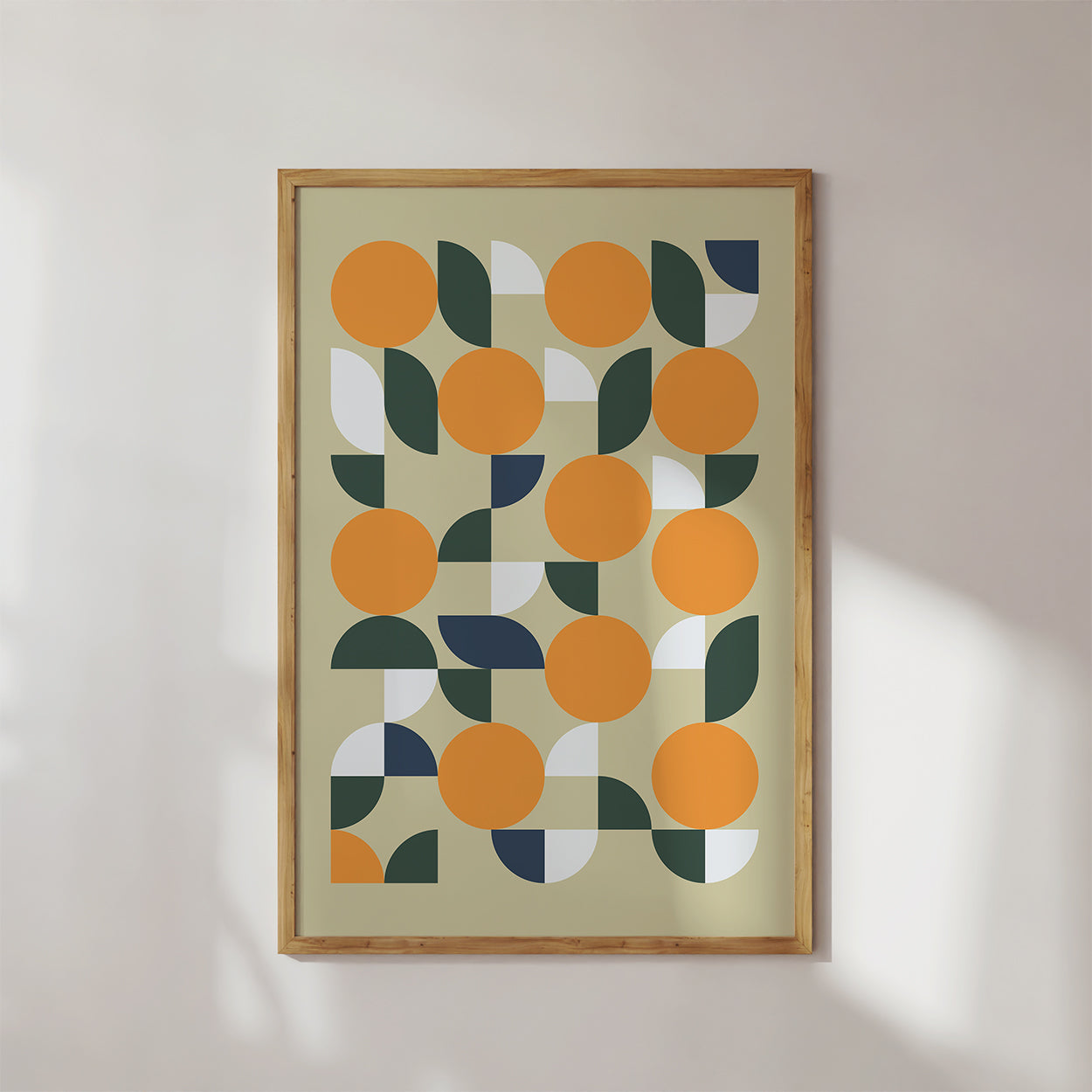 Geometric orange